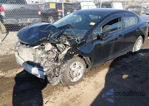 2015 Honda Civic Lx from USA, damaged, VIN 19XFB2F57FE107114